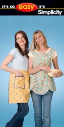 3670 SIMPLICITY IT'S SO EASY HALF APRON OR BIB APRON 1 YARD PATTERN ONE SIZE